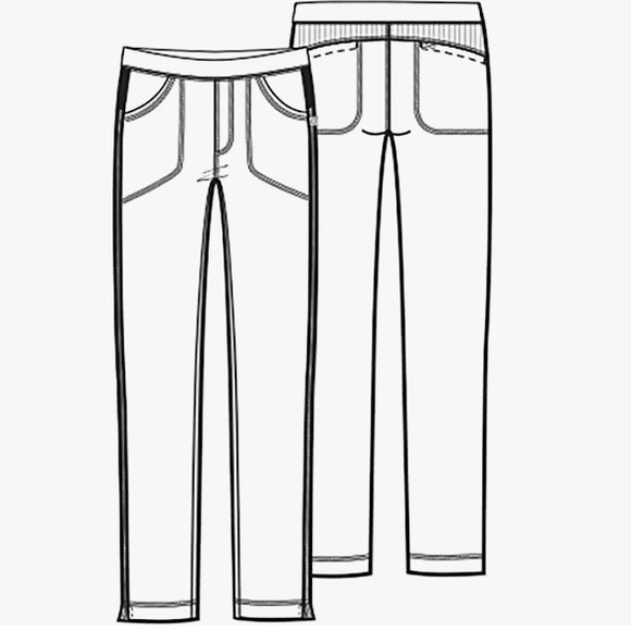 Women's Petite Infinity Low-Rise Slim Pull-On Pant ( brand new with tag ) - Picture 4 of 4